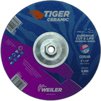 9X1/4 TIGER CERAMIC T27 GRIND WHL - Exact Tooling