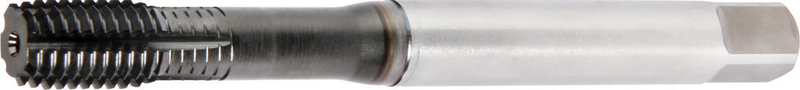 M6x1.0 6HX 0 Flute HSSCoPM Semi-Bottoming Thread Forming Tap-TiN - Exact Tooling