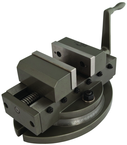 Super Precision Self Centering Vise 4" Jaw Width, 1-1/2" Depth - Exact Tooling