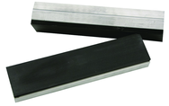 R-4.5, Rubber Face Jaw Cap, 4-1/2" Jaw Width - Exact Tooling