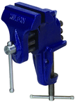 150, Bench Vise - Clamp-On Base, 3" Jaw Width, 2-1/2" Maximum Jaw Opening - Exact Tooling