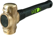2 -1/2 lb Head, 12" B.A.S.H® Brass Hammer - Exact Tooling