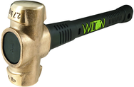 6 lb Head, 16" B.A.S.H® Brass Hammer - Exact Tooling
