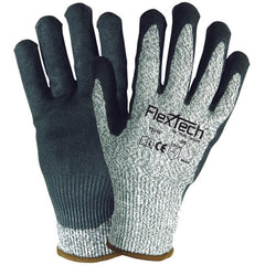 FLEXTECH Size M ANSI Cut 5 Nitrile Palm Glove Y9216M - Exact Tooling