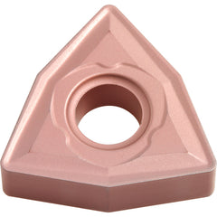 WNMG 432 C CA310, 1/32″ Corner Radius, 3/16″ Thick, 1/2″ Inscribed Circle, TiCnulll2O3/Ti, Trigon, Turning Indexable Insert - Exact Tooling