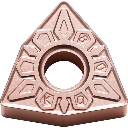 WNMG 431 KQ CA315, 1/64″ Corner Radius, 3/16″ Thick, 1/2″ Inscribed Circle, TiCnulll2O3/Ti, Trigon, Turning Indexable Insert - Exact Tooling