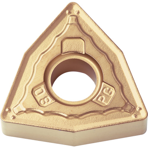 WNMG 431 PG PV720, 1/64″ Corner Radius, 3/16″ Thick, 1/2″ Inscribed Circle, TiCN (MEGACOAT NANO), Trigon, Turning Indexable Insert - Exact Tooling