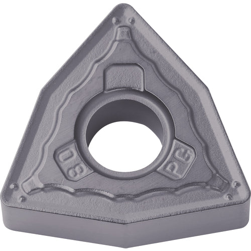 WNMG 432 PG PR1535, 1/32″ Corner Radius, 3/16″ Thick, 1/2″ Inscribed Circle, MEGACOAT NANO, Trigon, Turning Indexable Insert - Exact Tooling