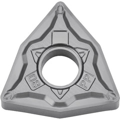 WNMG 432 PP TN6010, 1/32″ Corner Radius, 3/16″ Thick, 1/2″ Inscribed Circle, TiCN, Trigon, Turning Indexable Insert - Exact Tooling