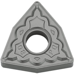WNMG 432 PQ TN610, 1/32″ Corner Radius, 3/16″ Thick, 1/2″ Inscribed Circle, TiCN, Trigon, Turning Indexable Insert - Exact Tooling