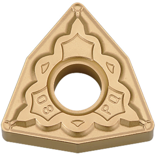 WNMG 432 PQ CA5525, 1/32″ Corner Radius, 3/16″ Thick, 1/2″ Inscribed Circle, TiCnulll2O3/TiN, Trigon, Turning Indexable Insert - Exact Tooling