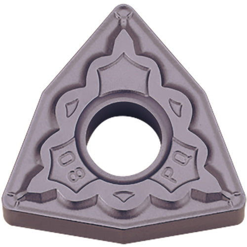 WNMG 432 PQ PV7025, 1/32″ Corner Radius, 3/16″ Thick, 1/2″ Inscribed Circle, TiCN (MEGACOAT), Trigon, Turning Indexable Insert - Exact Tooling