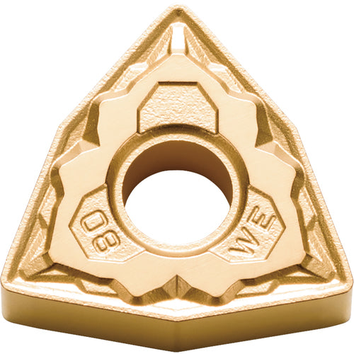 WNMG 432 WE PV720, 1/32″ Corner Radius, 3/16″ Thick, 1/2″ Inscribed Circle, TiCN (MEGACOAT NANO), Trigon, Turning Indexable Insert - Exact Tooling