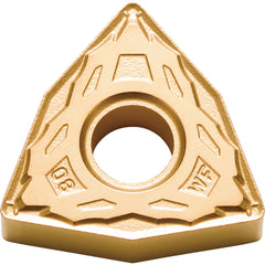 WNMG 431 WF PV710, 1/64″ Corner Radius, 3/16″ Thick, 1/2″ Inscribed Circle, TiCN (MEGACOAT NANO), Trigon, Turning Indexable Insert - Exact Tooling