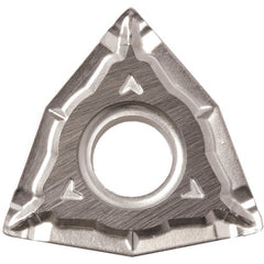 WNMG 433 WQ TN620, 3/64″ Corner Radius, 3/16″ Thick, 1/2″ Inscribed Circle, TiCN, Trigon, Turning Indexable Insert - Exact Tooling