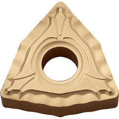 WNMG 431 XP PV730, 1/64″ Corner Radius, 3/16″ Thick, 1/2″ Inscribed Circle, TiAlN/TiN, 80 Degree Trigon, Turning Indexable Insert