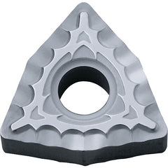 WNMG 431 XQ TN610, 1/64″ Corner Radius, 3/16″ Thick, 1/2″ Inscribed Circle, TiCN, Trigon, Turning Indexable Insert - Exact Tooling