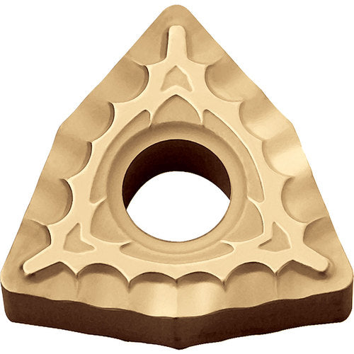 WNMG 432 XQ CA525, 1/32″ Corner Radius, 3/16″ Thick, 1/2″ Inscribed Circle, TiCnulll2O3/TiN, Trigon, Turning Indexable Insert - Exact Tooling