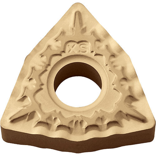 WNMG 432 XS CA5525, 1/32″ Corner Radius, 3/16″ Thick, 1/2″ Inscribed Circle, TiCnulll2O3/TiN, Trigon, Turning Indexable Insert - Exact Tooling