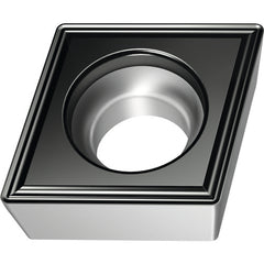 CCMT 432 Single-sided|T WKK20S, 1/32″ Corner Radius, 3/16″ Thick, 1/2″ Inscribed Circle, 80° Diamond, Turning Indexable Insert - Exact Tooling