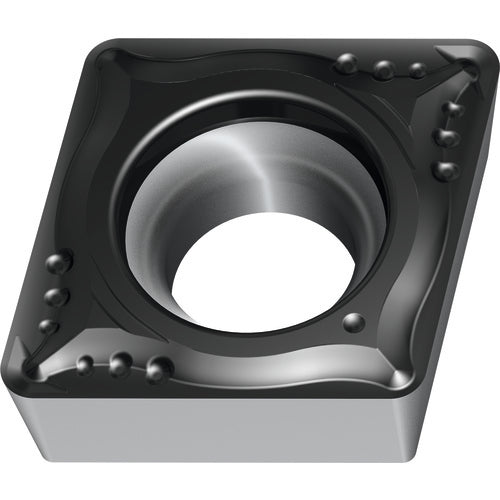 CCMT 432 Single-sided|T WSM10S, 1/32″ Corner Radius, 3/16″ Thick, 1/2″ Inscribed Circle, 80° Diamond, Turning Indexable Insert - Exact Tooling