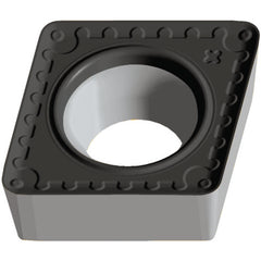 CCMT 432 Single-sided|T WPP20S, 1/32″ Corner Radius, 3/16″ Thick, 1/2″ Inscribed Circle, 80° Diamond, Turning Indexable Insert - Exact Tooling