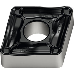 CNMM 432 Single-sided|M WPP20S, 1/32″ Corner Radius, 3/16″ Thick, 1/2″ Inscribed Circle, 80° Diamond, Turning Indexable Insert - Exact Tooling