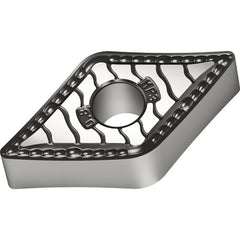 DNMG 432 Double-sided|G WPP10S, 1/32″ Corner Radius, 3/16″ Thick, 1/2″ Inscribed Circle, 55° Diamond, Turning Indexable Insert - Exact Tooling