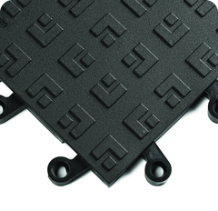 ErgoDeck Heavy Duty Solid ErgonomicÂ 18" x 18" x 7/8" Thick (Black) - Exact Tooling