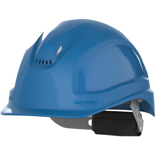 XP250E - Blue - Non-Vented - Short Brim