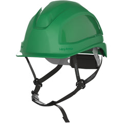 XP450AE - Green - Non-Vented - Short Brim - with 4-Pt Chin Strap