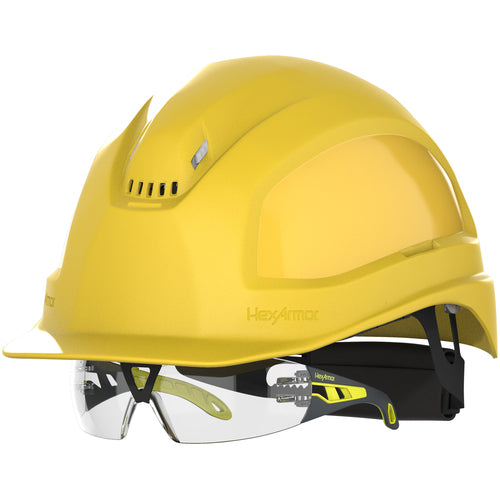 XP500IES - Yellow - Vented - Long Brim