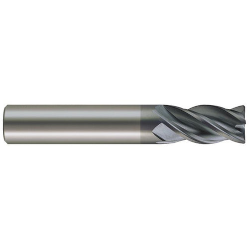 ‎1/2 End Mill 4FL .030R TX WF - Z-CARB ZAP 1/2x1-1/4x3-1/4 - Exact Tooling