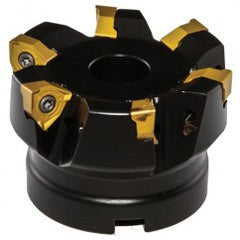 6" Dia. Face Mill - Uses XNEX 080608 Inserts - Exact Tooling