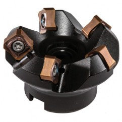 6" Dia. Face Mill - Uses SNMX 1205 Inserts - Exact Tooling