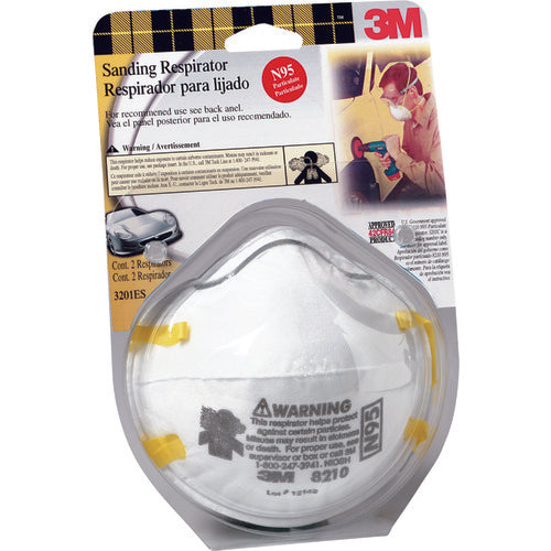 3M Sanding Respirator 03201 - Exact Tooling