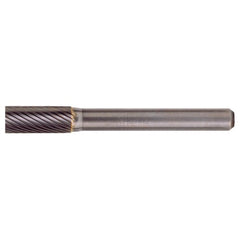 SA-1 Standard Cut Solid Carbide Bur-Cylindrical without End Cut - Exact Tooling