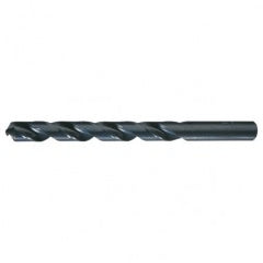 #47 RHS / RHC HSS 118 Degree Radial Point General Purpose Jobber Length Drill - Steam Oxide - Exact Tooling