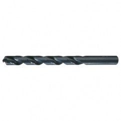 #58 RHS / RHC HSS 118 Degree Radial Point General Purpose Jobber Length Drill - Steam Oxide - Exact Tooling