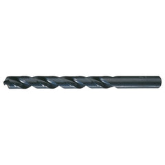 31/64 RHS / RHC HSS 118 Degree Radial Point General Purpose Jobber Length Drill - Steam Oxide - Exact Tooling