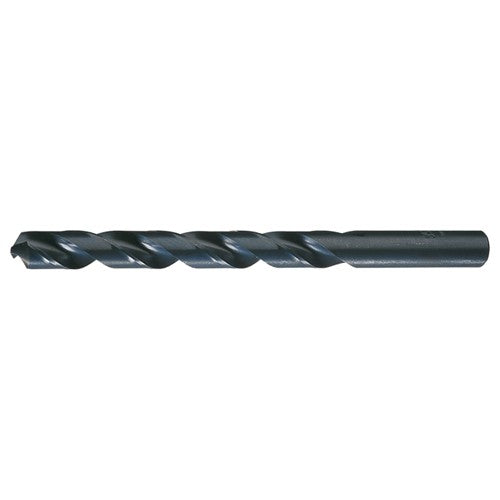 9.20mm RHS / RHC HSS 118 Degree Radial Point General Purpose Jobber Length Drill - Steam Oxide - Exact Tooling