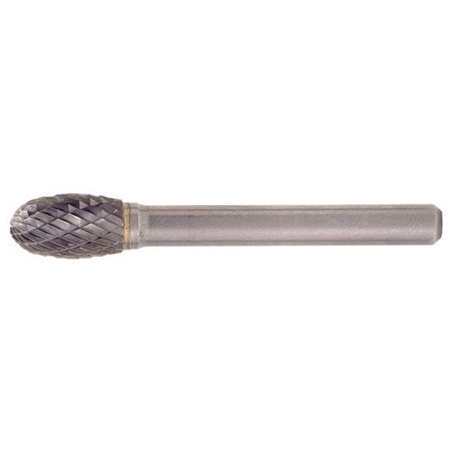 SE-5 Double Cut Solid Carbide Bur-Egg Shape - Exact Tooling