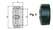 ER25-DIN 6499 Top Clamping Nut - Exact Tooling