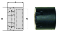 ER25M Top Clamping Nut -Mini - Exact Tooling