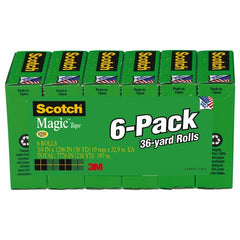 ‎Scotch Magic Transparent Tape 810-6PK 3/4″ × 1296″ × 0″ - Exact Tooling