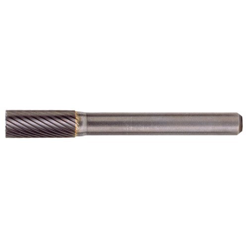 SB-1 Standard Cut Solid Carbide Bur-Cylindrical with End Cut - Exact Tooling