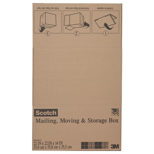 Scotch Folded Box 8022FB 22″ × 22″ × 14″ Folded Box - Exact Tooling