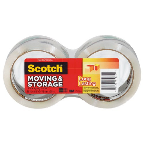 ‎Scotch Storage Packaging Tape 3650-2 1.88″ × 54.6 yd (48 mm × 50 m) - Exact Tooling