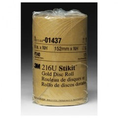 6 - P240 Grit - 236U Disc Roll - Exact Tooling