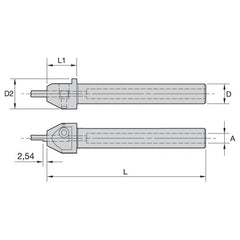 ATBI5004 WG A SERIES STEEL TOOLHOLDER - Exact Tooling